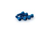 Kit Visserie Carénage En Aluminium Anodisé Bleu Blister 6 vis allen M6x15mm
