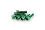 Kit Visserie Carénage En Aluminium Anodisé Vert Blister 6 vis allen M6x20mm