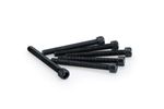 Kit Visserie Carénage En Aluminium Anodisé Noire Blister 6 vis allen M6x55mm