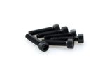 Kit Visserie Carénage En Aluminium Anodisé Noire Blister 6 vis allen M8x35mm
