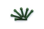 Kit Visserie Carénage En Aluminium Anodisé Vert Blister 6 vis allen M8x45mm
