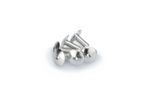 Kit Visserie Carénage En Aluminium Anodisé Argent Blister 6 vis bombé M6x15mm