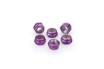 Kit Visserie Carénage En Aluminium Anodisé Violet Blister 6 écrou M5