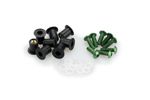 Kit Visserie Carénage En Aluminium Anodisé Bulles Vert BLISTER 6 VIS M5