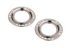  Jeu Anneaux en Aluminium Anodise Protection Fourche Titane Insert Rullakehä Kallistus