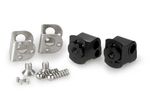 Adaptador de apoio para os pés réglable passager Preto