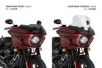  Touring High - Road Transparent Windscherm