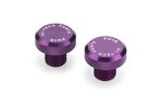 Obturadores de retrovisor Cache Pas Vis Violet JEU BOUCHONS M10 125