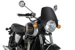  Sport Matte Zwart Windscherm