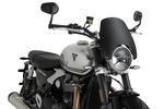  Sport Matte Zwart Windscherm