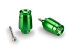 Extremidades do guiador Sport Verde