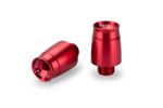 Extremidades do guiador Sport Vermelho