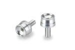 Extremidades do guiador Speed Argent