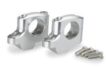 Pullback Zilver Hoogte 20mm diameter 32mm br Achter 16mm Stuurklemmen