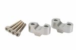  Zilver Hoogte 20mm diameter 22mm Stuurklemmen
