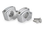  Pullback Zilver Hoogte 25mm diameter 29mm Stuurklemmen