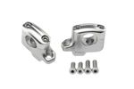  Pullback Zilver Hoogte 25mm diameter 29mm br Achter 16mm Stuurklemmen