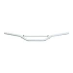 Guidon 50 A BOITE CROSS ALU DIAM 22,2mm L810mm H105mm BARRE RENFORT BLANC