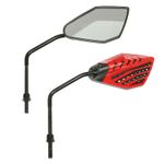 Rétroviseur SCOOT ARROW ROUGE TIGE DIAM 8mm PAIRE