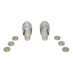 Valve SCOOT - VS LUMINEUX 1 LED BLEU 1 ROUGE PAIRE