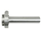 Poignée de gaz 50 A BOITE TIRAGE RAPIDE ALU CNC ARGENT LIVREE VIS TENDEUR M10x125