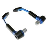 Protection levier FREIN RR ALU EMBOUTS - BLEU TOUS TYPES GUIDON 13 17 mm PAIRE