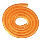 Durite d'essence PU 5x9 TRANSPARENT ORANGE 1 M