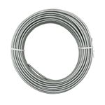 Gaine pour câble DIAM 5MM FIL PLAT ARGENT - CHROME 25M
