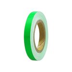 Filete de jantes AUTOCOLANTE ADESIVO VERDE FLUORESCENTE 7mm 6M APLICADOR