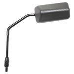 Rétroviseur SCOOT F1 DIAM 8 REVERSIBLE CARBONE TRESSE MAT x1 TIGE LONGUE