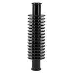  WATER ALU CNC RONDE VORM 133x35 mm, BEVESTIGING 17 mm Radiatorslang
