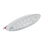 Feux arrière FEU UNIVERSEL A LEDS OVALE TRANSPARENT STOP 19 ROUGES