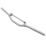 Guidon SCOOT STREET ALU BLANC L625MM BARRE RENFORT H40MM SOUS
