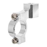 Rétroviseur COLLIER - COCOTTE ALU ARGENT FILETAGE D 8 PAS A DROITE
