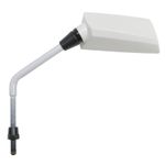 Rétroviseur SCOOT F1 EVO DIAM 8 BLANC GAUCHE