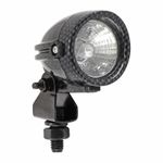 Feux arrière FEU ADDITIONNEL HALOGENE ORIENTABLE DIAM EXT 40mm CARBONE 20W AMPOULE DICHROIQUE 35mm