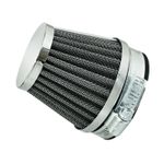  KN GITTER STAHL CHROM RECHTE BEFESTIGUNG Ø 60 mm Luftfilter