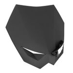 Plaque avant NUMERO - TETE FOURCHE 50 A BOITE UNIVERSEL RIVALE FLASH MAT ECLAIRAGE LED FIXATIONS
