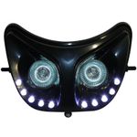 Phare avant DOUBLE OPTIQUE 50 A BOITE RR8