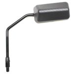 Rétroviseur SCOOT F1 DIAM10 REVERSIBLE CARBONE TRESSE MAT x1 TIGE LONGUE