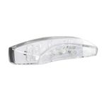 Feux arrière FEU UNIVERSEL A LEDS SPACE TRANSPARENT 8 ROUGES - 3 BLANCHES HOMOLOGUE CE