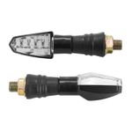 Clignotant UNIVERSEL VIPER 9 LEDS TRANSPARENT - PAIRE