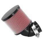 ZYLINDRISCH - WEISS DREHBARER ANSCHLUSS 0 BIS 90 DIAM 35 - 28 Luftfilter