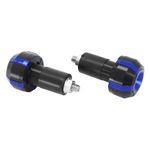 Guidon EMBOUT ROLLER - BLEU DIAM 17 mm PAIRE