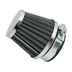  KN GITTER STAHL CHROM RECHTE BEFESTIGUNG DIAM 55 mm Luftfilter