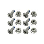  Race M8 x 25mm Sprocket and Nut - 6 pcs Screw kit