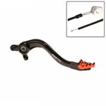  Pro ST Rear Brake Lever (Hard Anodised Black/Orange) Rempedaal
