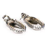  Pro Series Anti-Mud - Titanium Footrests