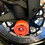 Protections de fourche orange