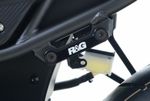 Kit suppression repose pieds Cache orifice gauche noir